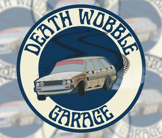 Original Death Wobble Logo Sticker